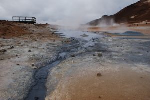 Calley of Geysers Iceland
