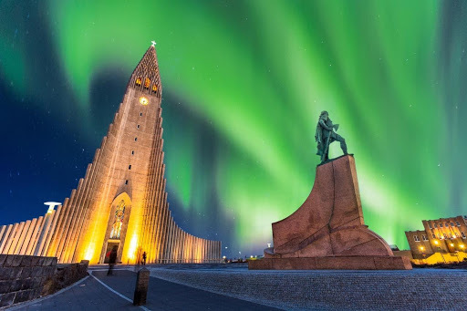 northern lights in Iceland